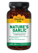 Country Life Nature's Garlic 180 Softgels