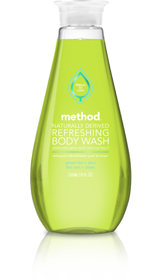 Method Refreshing Body Wash Green Tea+Aloe 18 fl oz
